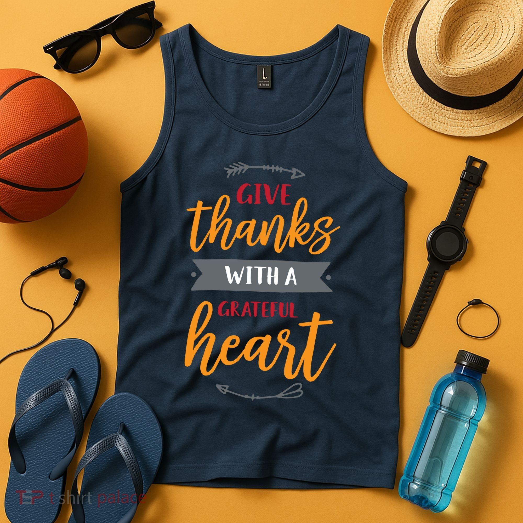 Give Thanks With A Grateful Heart Tank Top