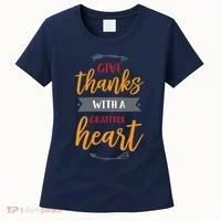 Give Thanks With A Grateful Heart Women's T-Shirt thumb 0