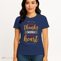 Give Thanks With A Grateful Heart Women's T-Shirt thumb 4