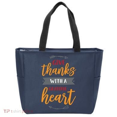 Give Thanks With A Grateful Heart Tote Bag