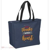 Give Thanks With A Grateful Heart Tote Bag thumb 2