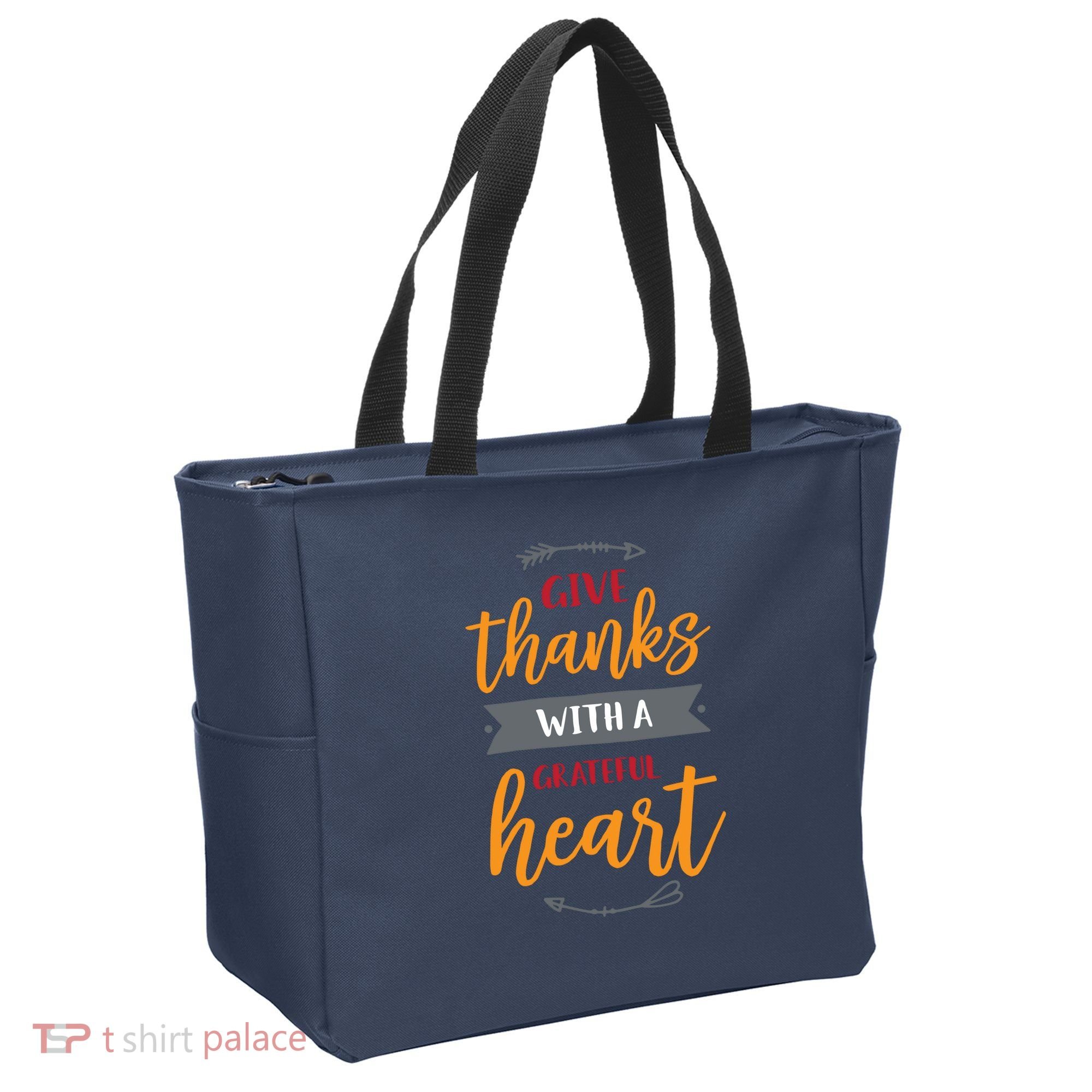 Give Thanks With A Grateful Heart Tote Bag