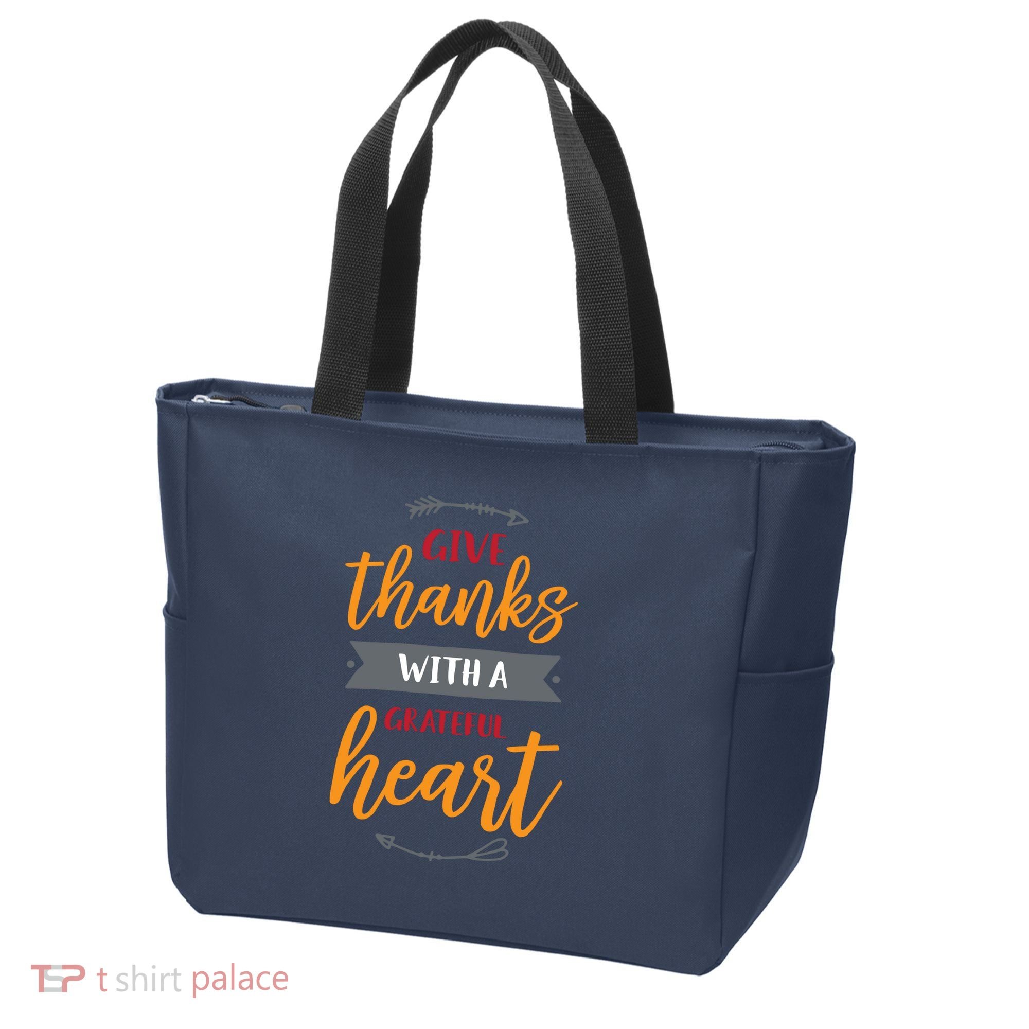Give Thanks With A Grateful Heart Tote Bag