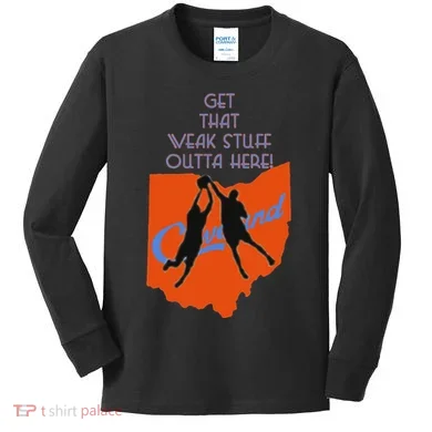Get That Weak Stuff Outta Here Kids Long Sleeve Shirt