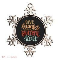 Give Thanks With A Grateful Heart Ornament thumb 0