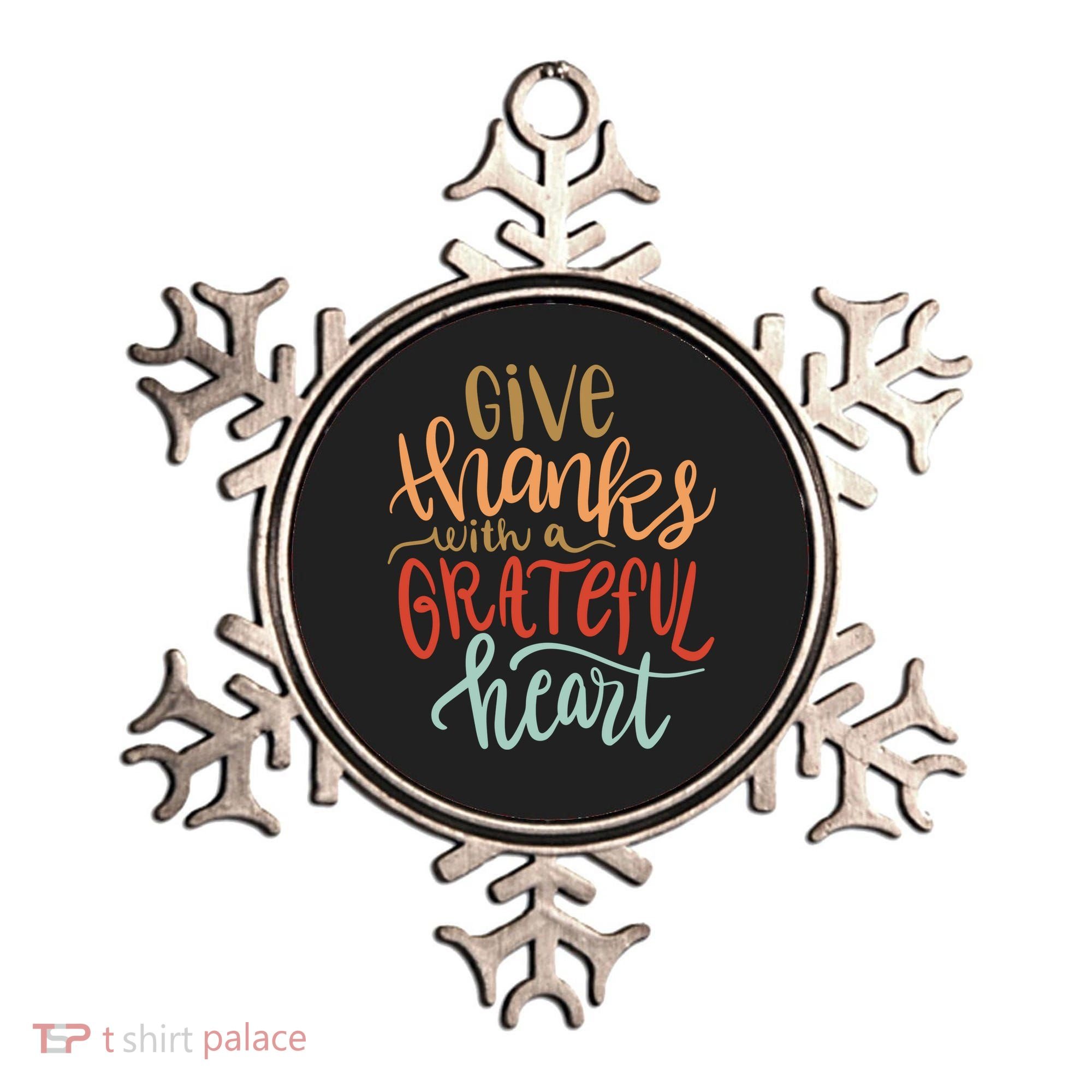 Give Thanks With A Grateful Heart Ornament