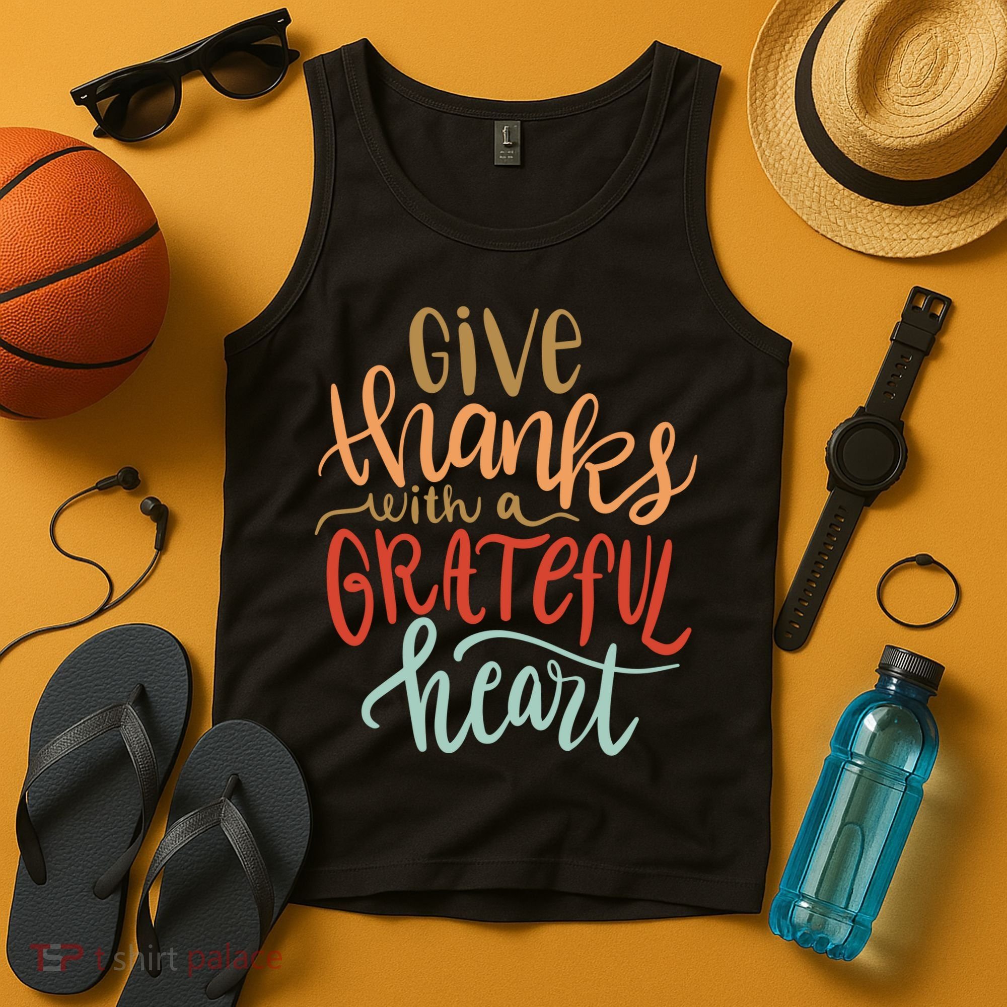 Give Thanks With A Grateful Heart Tank Top
