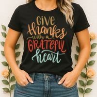 Give Thanks With A Grateful Heart Women's T-Shirt thumb 2