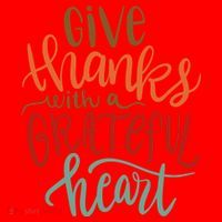 Give Thanks With A Grateful Heart Santa Hat thumb 1