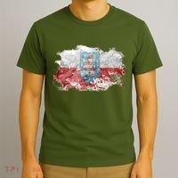 Geremany Thuringia Watercolor Painted State Flag T-Shirt thumb 3