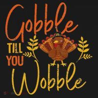 Gobble Till You Wobble Funny Thanksgiving Family Matching Women's Tank Top thumb 5