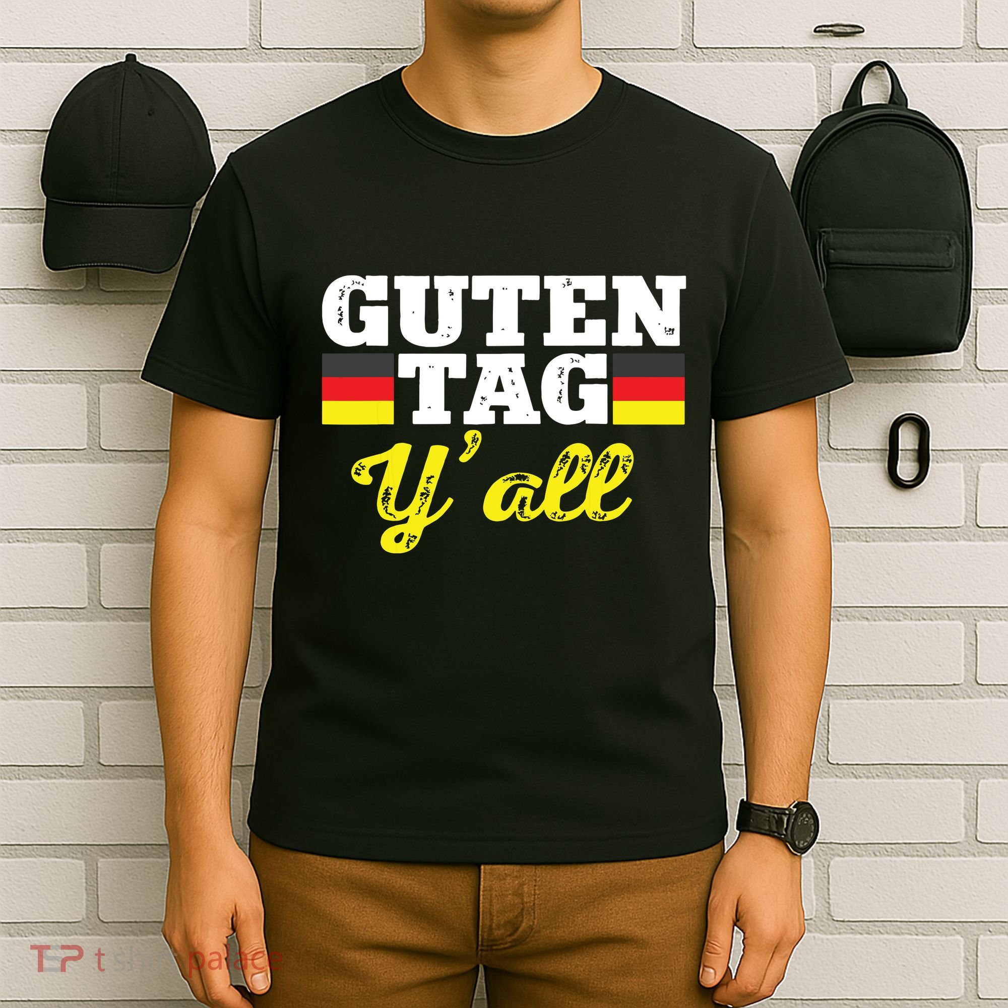 Guten Tag Yall German Hello Greeting Germany T-Shirt
