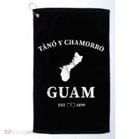 Guam Tano Y Chamorro Golf Towel thumb 0