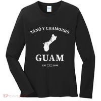 Guam Tano Y Chamorro Women's Long Sleeve Shirt thumb 0