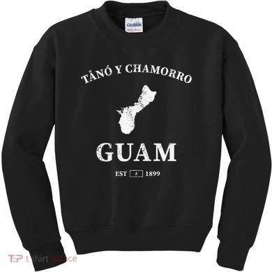 Guam Tano Y Chamorro Kids Sweatshirt