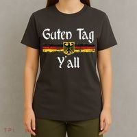 Guten Tag YAll Oktoberfest German Flag Eagle Prost T-Shirt thumb 4