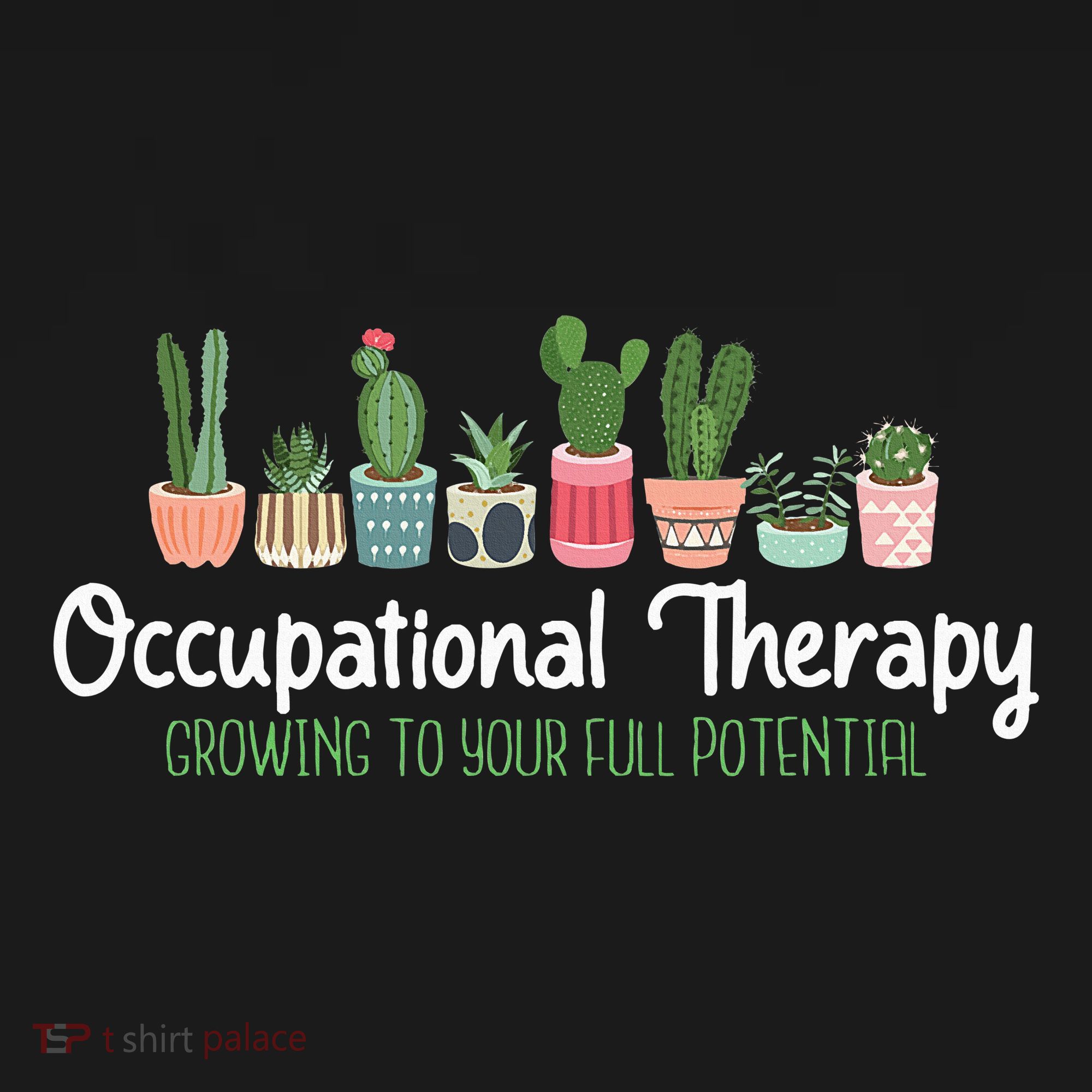 Growing To Your Full Potential Occupational Therapist Ota Mousepad