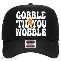 Gobble Til You Wobble Funny Thanksgiving Hat thumb 0