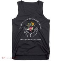 Grow To Your Full Potential Occupational Therapy Tank Top thumb 0