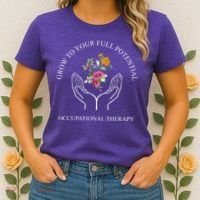 Grow To Your Full Potential Occupational Therapy Women's T-Shirt thumb 2