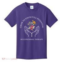 Grow To Your Full Potential Occupational Therapy Kids T-Shirt thumb 0