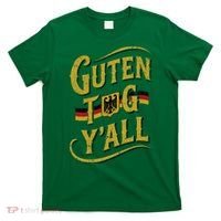Guten Tag YAll German Flag Oktoberfest T-Shirt thumb 0