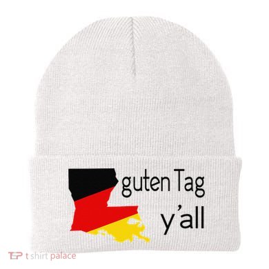 Guten Tag YAll Bavaria Louisiana Oktoberfest Tag Yall Beanie