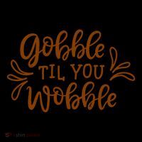 Gobble Til You Wobble Thanksgiving Funny Coffee Mug thumb 5