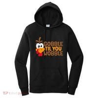 Gobble Til You Wobble Baby Outfit Thanksgiving Women's Hoodie thumb 0