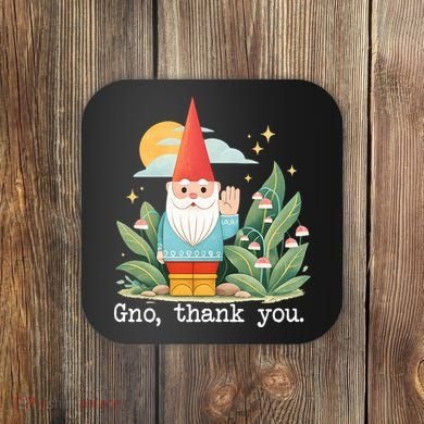 Gno Thank You Coaster
