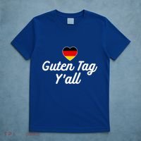 Guten Tag YAll German Flag Funny Oktoberfest T-Shirt thumb 5