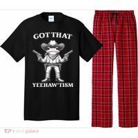 Got That Yeehaw Tism Frog Pajama Set thumb 0