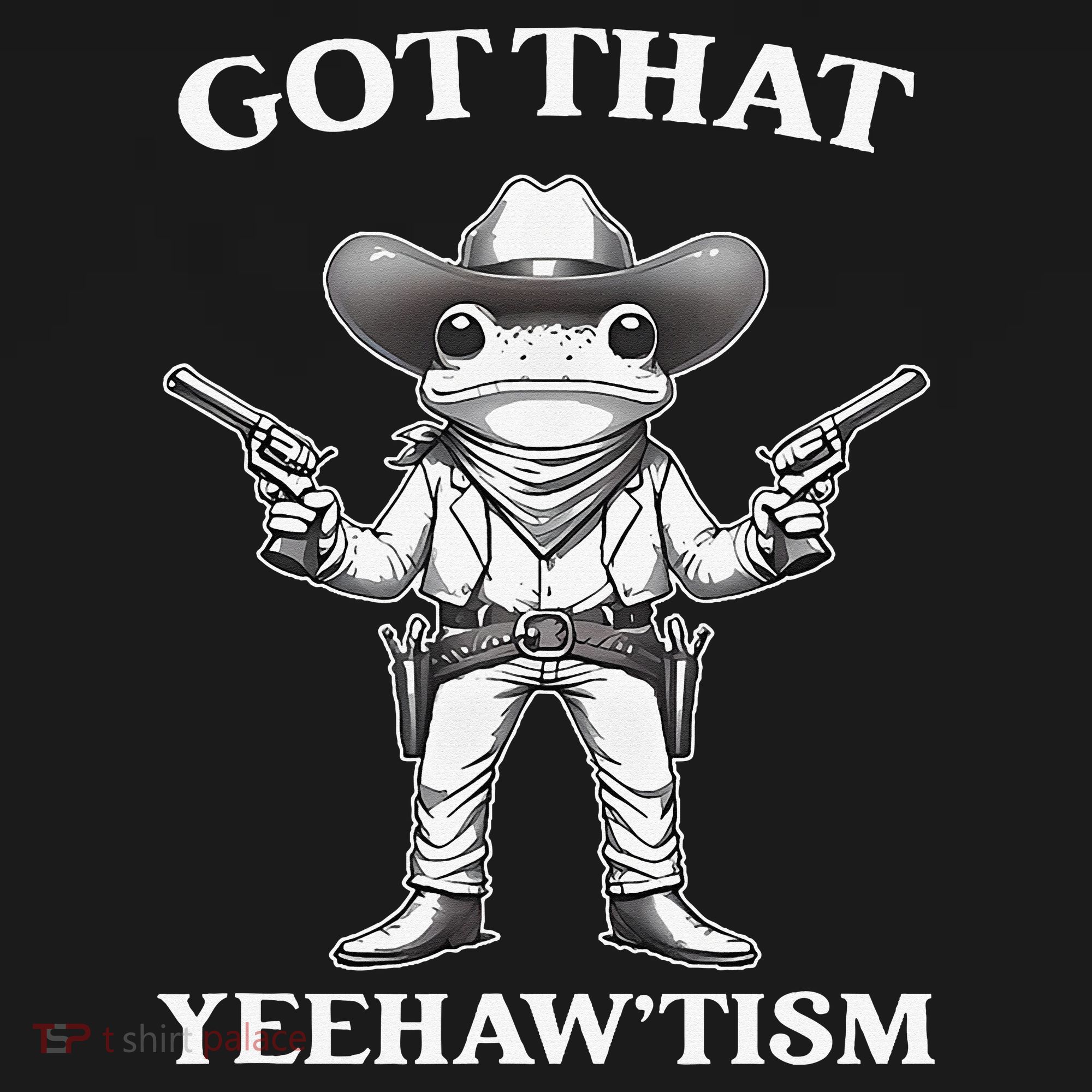 Got That Yeehaw Tism Frog Pajama Set