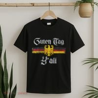 Guten Tag YAll Oktoberfest German Flag Eagle Prost T-Shirt thumb 2