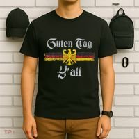 Guten Tag YAll Oktoberfest German Flag Eagle Prost T-Shirt thumb 6