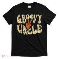 Groovy Uncle 70s Aesthetic Nostalgia 1970's Retro Uncle T-Shirt thumb 0