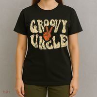 Groovy Uncle 70s Aesthetic Nostalgia 1970's Retro Uncle T-Shirt thumb 4