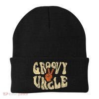 Groovy Uncle 70s Aesthetic Nostalgia 1970's Retro Uncle Beanie thumb 0