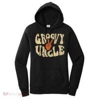 Groovy Uncle 70s Aesthetic Nostalgia 1970's Retro Uncle Women's Hoodie thumb 0