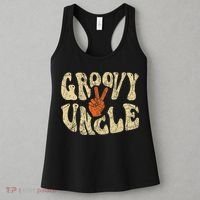 Groovy Uncle 70s Aesthetic Nostalgia 1970's Retro Uncle Women's Tank Top thumb 3