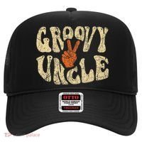 Groovy Uncle 70s Aesthetic Nostalgia 1970's Retro Uncle Hat thumb 0