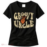 Groovy Uncle 70s Aesthetic Nostalgia 1970's Retro Uncle Women's T-Shirt thumb 0