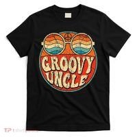 Groovy Uncle 70s Aesthetic Nostalgia 1970's Retro Uncle T-Shirt thumb 0