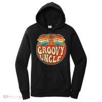 Groovy Uncle 70s Aesthetic Nostalgia 1970's Retro Uncle Women's Hoodie thumb 0