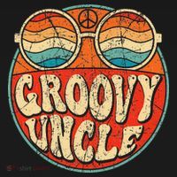 Groovy Uncle 70s Aesthetic Nostalgia 1970's Retro Uncle Women's Hoodie thumb 2
