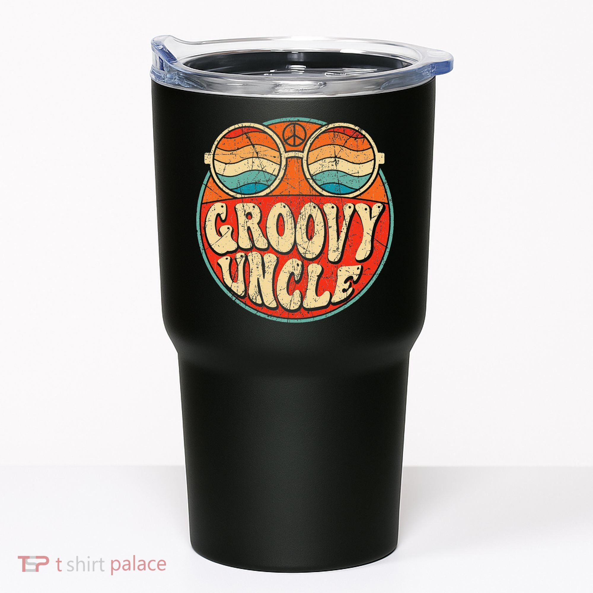 Groovy Uncle 70s Aesthetic Nostalgia 1970's Retro Uncle Tumbler