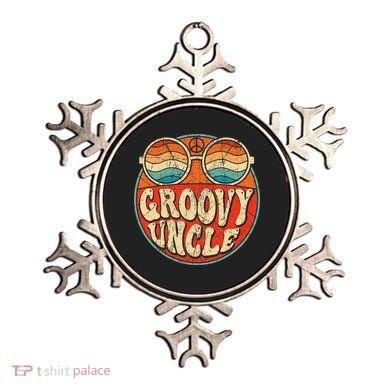 Groovy Uncle 70s Aesthetic Nostalgia 1970's Retro Uncle Ornament