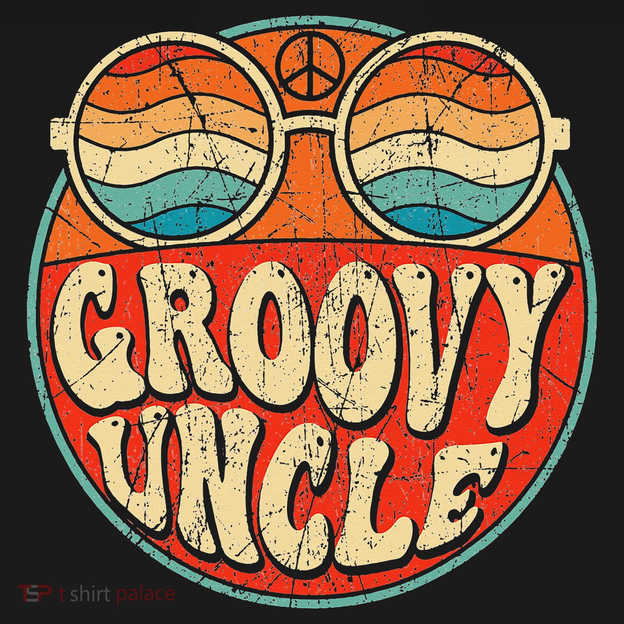 Groovy Uncle 70s Aesthetic Nostalgia 1970's Retro Uncle Women's Tank Top