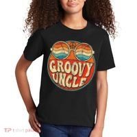 Groovy Uncle 70s Aesthetic Nostalgia 1970's Retro Uncle Kids T-Shirt thumb 2