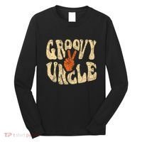 Groovy Uncle 70s Aesthetic Nostalgia 1970S Retro Uncle Long Sleeve Shirt thumb 0